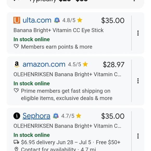 Ole Hendriksen Banana Bright + Vitamin CC Stick BNIB Full Size - Picture 14 of 14